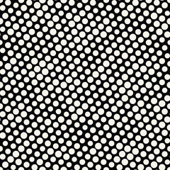 abstract seamless geometric halftone pattern