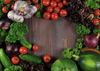 food photography background vegetable mix 