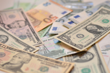background of banknotes