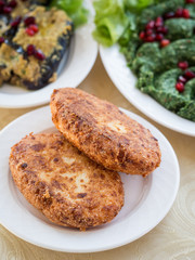 Chvishtari, Georgian cornbread with cheese.