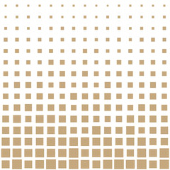 square halftone seamless pattern, minimal geometric background border texture