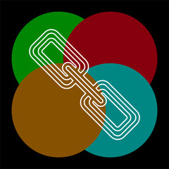 chain vector icon