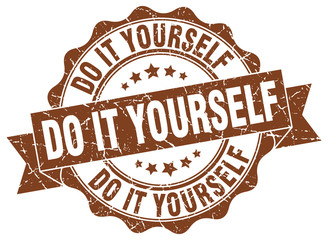 do it yourself stamp. sign. seal