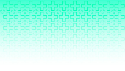 Wallpaper white green gradient linear of medical background vector design.