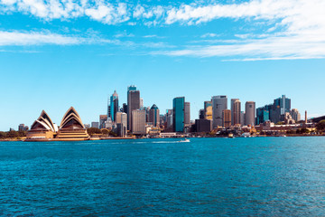 Australia Sydney opera and business district