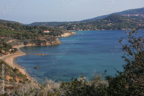 Spiaggia Di Galenzana Marina Di Campo Isola Delba Italia