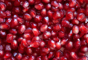 Pomegranate seeds, fruit, background image
