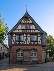Fototapeta na wymiar Das alte. Rathaus in Hofheim am Taunus, Hessen, Deutschland 