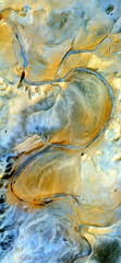 vertical abstract photography of the deserts of Africa from the air,aerial view, abstract...