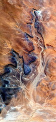 vertical abstract photography of the deserts of Africa from the air,aerial view, abstract...