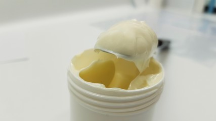 Ointment compounding in macro view