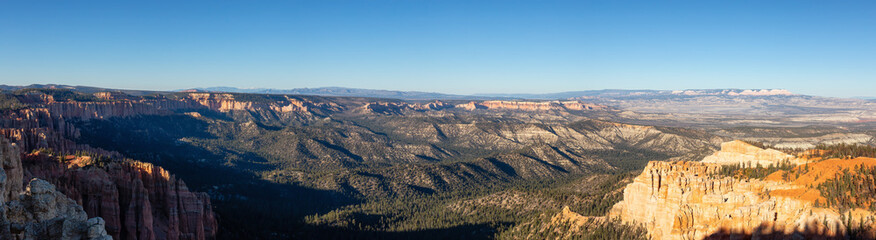 Beautiful View of an American landscape during a sunny day. Taken in Bryce Canyon National Park, Utah, United States of America.