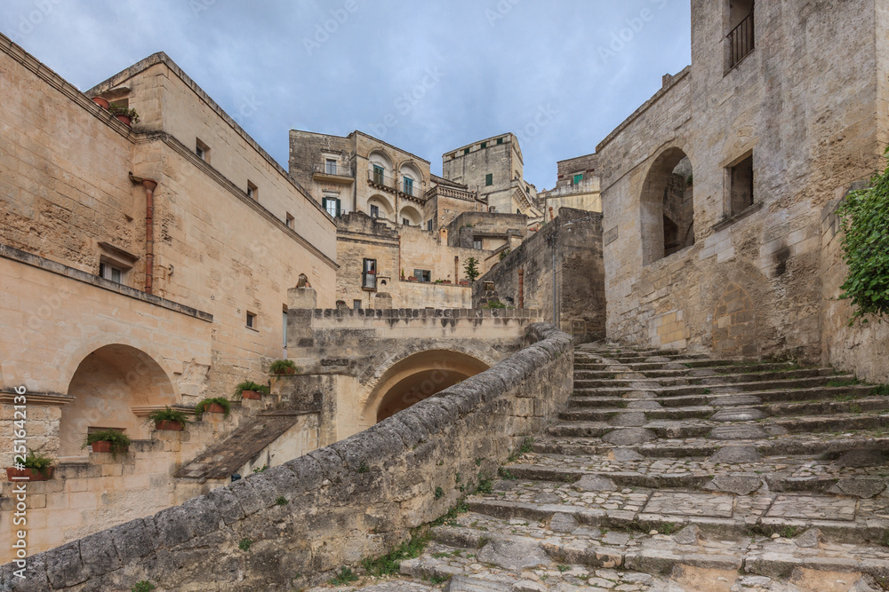 Wall mural Matera village, Italy