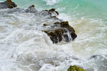 rocky coastline in mexico
