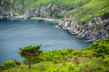 Obraz premium Coast of the Japanese Sea