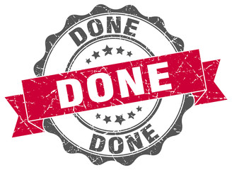 Obraz premium done stamp. sign. seal