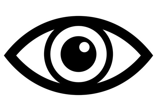 gz335 GrafikZeichnung - german - Auge: - english - eye: - simple template - DIN A4 - g7261
