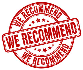 we recommend red grunge round vintage rubber stamp