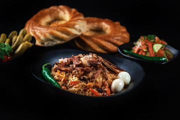 uzbek cuisine plov somsa