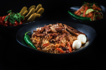 uzbek cuisine plov somsa