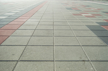gray paving tiles background