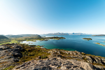 Fototapeta na wymiar Norwegian archipelago