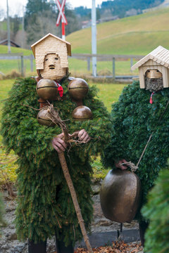 New Year Mummers (Silvesterchlausen) in Urnasch, Appenzell