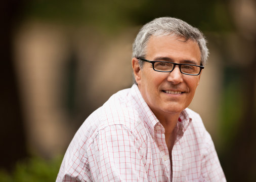 Smiling portrait of professional man.