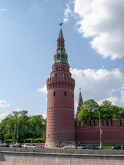 Naklejka premium Cruising in Moscow