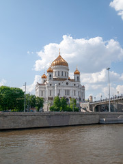 Fototapeta premium Cathedral of christ the savior in Moscow