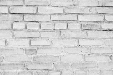 Obraz premium Texture, brick, wall, it can be used as a background . Brick texture with scratches and cracks