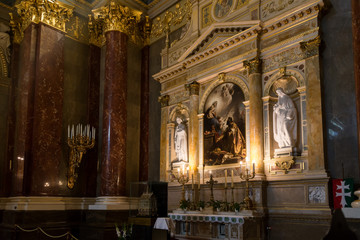 Obraz premium St. Stephen's Basilica in Budapest, Hungary