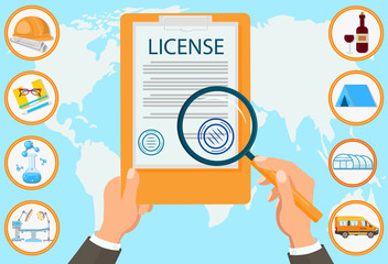 License Law Firm Certified Documents Contract.