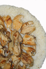 grilled chicken pn pilav