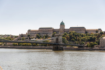 Buda Castle in Hungary and Budapest
