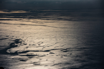 View of the sea from a height of 1400 meters