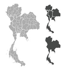 Map of Thailand