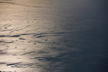 View of the sea from a height of 1400 meters
