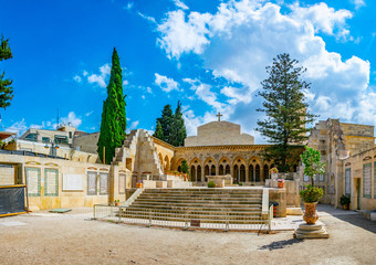 church of pater noster in Jerusalem, Israel
