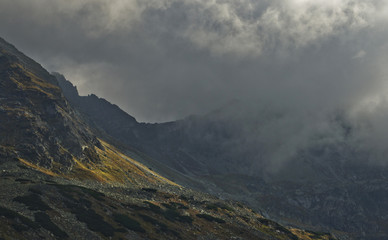 Obraz na płótnie Canvas View of mountains, Tatra, Poland