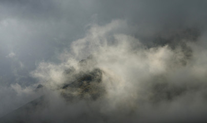 Clouds in the sky, Tatra Mountains, Poland