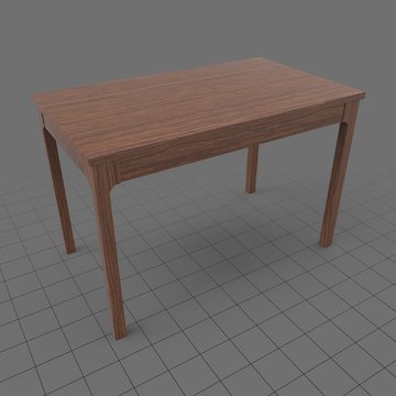 Mahogany table