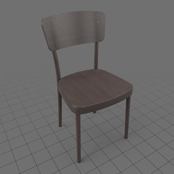 Wooden dining chair 2