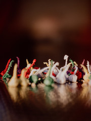 colored pyrotechnics, children's for children
