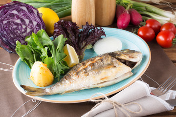 GRILLED SEA BREAM