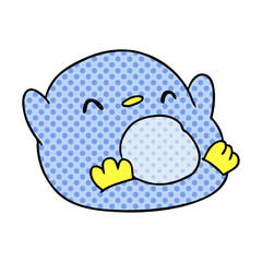 cartoon kawaii of a cute penguin