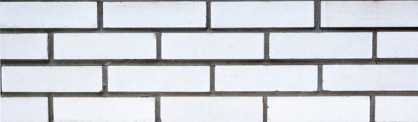 beautiful masonry wall with white brick background and texture