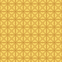 Modern Stylish Geometry Seamless Pattern Art Deco Background. Luxury Texture For Wallpaper, Invitation. Vector Illustration. Orange color