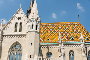 Matthias Church in Hungary and Budapest