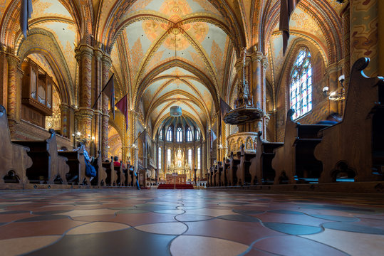 Matthias Church in Hungary and Budapest